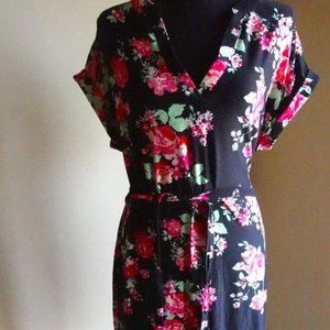 Fitted Flower Dress